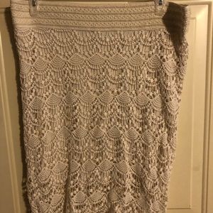 Seashell Cream Skirt
